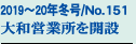 2019�`20�N�~��/No.151
��a�c�Ə����J��