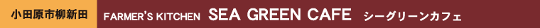 FARMER�fS KITCHEN  SEA GREEN CAFE�@�V�[�O���[���J�t�F
