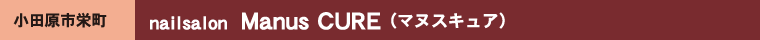 nailsalon  Manus CURE�@�i�}�k�X�L���A�j